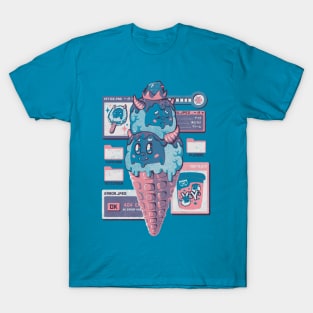 Yetice Cream - Cute Geek Ice Cream Yeti Snowman Gift T-Shirt